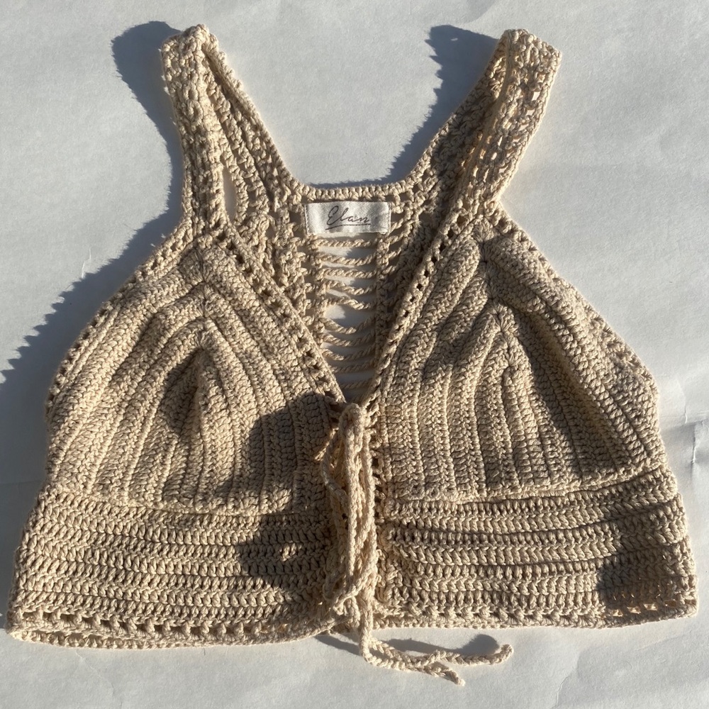 crochet festival top😍
